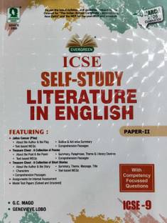 Evergreen Icse Self Study Literature In English - Paper 2 - Class 9 (Including Julius Caeser, Treasure Chest (For 2024 Exams)