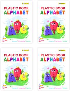 Combo 4 Book Of Plastic Book Alphabet