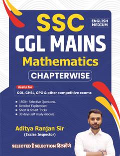 Aditya Ranjan Sir || SSC CGL MAINS MATHEMATICS || CHAPTER - WISE || 1500+ Best Questions|| Aditya Ranjan Sir English Medium