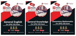 UPSC CDS Exam Preparation Books For IMA, INA, AFA, OTA | 30 Mock Tests (3400+ Solved Questions) | General English, General Knowledge & Elementary Mathematics