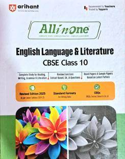 Arihant All In One Class 10th English Language And Literature For CBSE Exam 2024