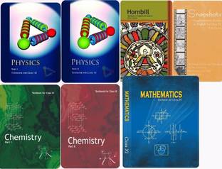 NCERT Textbooks For Class 11th (PCME) - Physics Part 1&2, Chemistry Part 1&2, Maths And English - Set Of 7 Books - As Per New Edition 2025