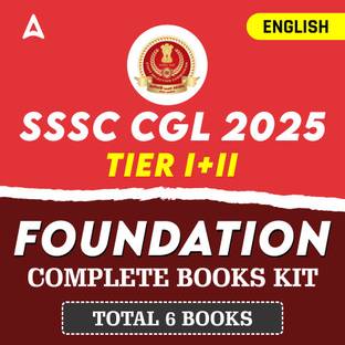 SSC CGL Tier I + II Foundation 2025 Complete 6 Books Set, Reasoning, Arithmetic,Advance Math,General Awareness,ACE English,Computer Knowledge