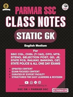 Parmar SSC Class Notes Static GK