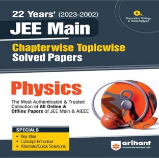 Airhant Publication 22 Year 2023-2002 Jee Mains Chapter Wise And Topics Wise Solved Paper Physics