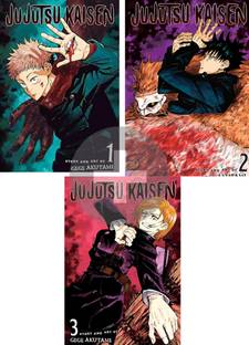 Jujutsu Kaisen Vol 1,Vol 2, Vol 3 Combo