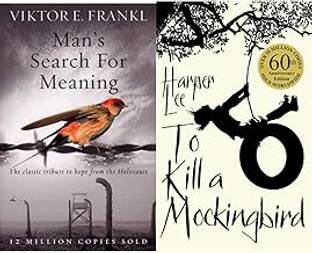 Man's Search For Meaning+To Kill A Mockingbird(Set Of 2 Books)