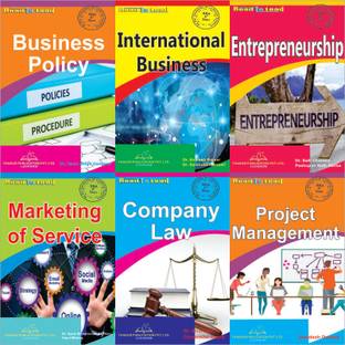 LU /BBA 6 SEMESTER ( 6 IN 1) COMBO PACK By Thakur Publication All Lucknow Universities Students Book
