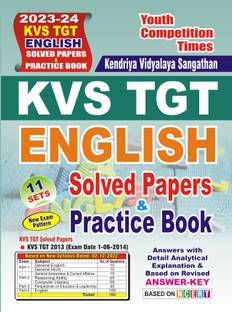 2023-24 KVS/TGT English Solved Papers & Practice Book