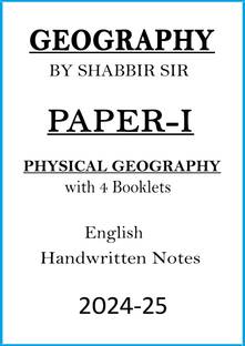 Shabbir Sir Physical Geography Optional Handwritten Notes Of Paper-I For UPSC Mains 2024-25