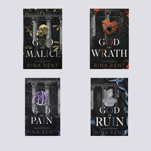 Rina Kent Best Combo (God Of Malice+God Of Pain+God Of Wrath+god Of Ruin)