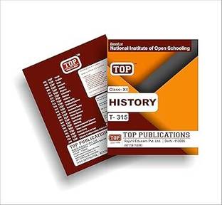 TOP NIOS Class 12 History T-315 English Medium Guide (Including Objective Type MCQs) | Updated With Latest Syllabus And Exam Pattern As Per NIOS Latest Notification Perfect Paperback – 30 September 2024