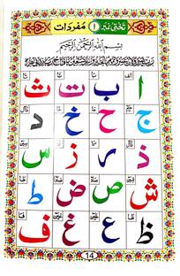 Noorani Qaida Colour Code