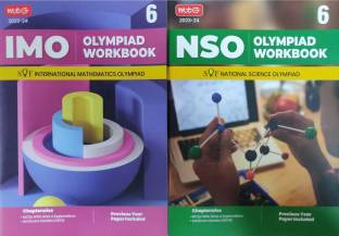 Class 6: Olympiad Workbook Combo For NSO-IMO (Set Of 2 Books) (Paperback, MTG Editorial Board) 2023-24