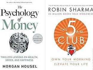 The Psychology Of Money+The 5 AM(Set Of 2 Books)
