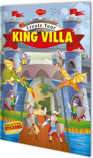 Create Your King Villa | Stickers Activity Book By Sawan