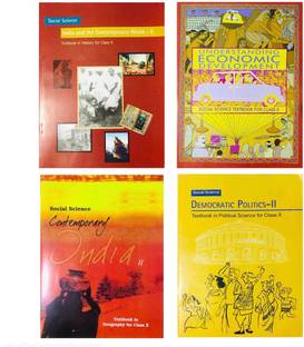NCERT Books For Class 10 Social Science (Set Of 4 Books)