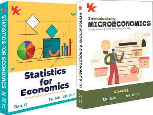 Introductory Microeconomics And Statistics For Economics Class 11 (Set Of 2) | CBSE (NCERT Solved) | Examination | By TR Jain & VK Ohri