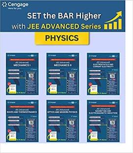 CENGAGE COMBO BOOKS Jee Advanced Physics Combo Sets Of 6 Books Mechanics I + Mechanics II + Magnetism & Electromagnetic + Electrostatics & Current Electricity + Optics + Waves NEW EDITION 2023-24