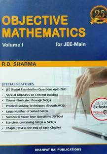 Objective Mathematics For JEE-Main & Other Engineering Entrance Examinations| Vol-I & Vol-II| R.D. Sharma
