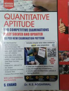 Quantitative Aptitude For Competitive Examinations