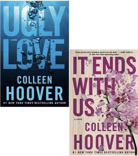 Ugly Love + It Ends With Us (2 Books Combo With Customized Bookmarks)