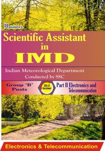 SSC IMD (Indian Meteorological Department) Scientific Assistant Recruitment 2022-23 Part II Electronics And Telecommunication