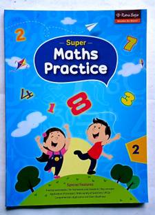 Super Maths Practice Class- 2 (Old Like New Book)