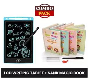 Magic Practice Book + LCD Writing Pad 8.5 F-Assured