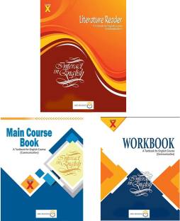 Interact In English Main Course Book (MCB) Plus Literature Reader Plus Workbook - A Textbook For English Course (Communicative) For CBSE Class 10 Combo