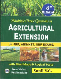Multiple Choice Questions In Agricultural Extension: For JRF, ARS/NET, SRF, EXAMS. - With Mind Maps & Logical Tests - 6th Edition - 2022