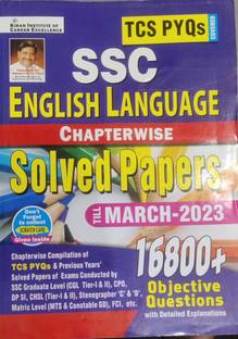 किरण इंस्टिट्यूट ऑफ करियर एक्सीलेंस TCS Pyqs SSC इंग्लिश लैंग्वेज चेप्टर वाइज़ सॅाल्व्ड पेपर टिल मार्च 2023 16800 प्लस ऑब्जेक्टिव क्वेश्चन विथ डिटेल्स एग्ज़ामिनेशन चेप्टर वाइज़ कॉम्पीटीशन ऑफ TCS पायटू S एंड प्रीवियस ईयर सॅाल्व्ड पेपर ऑफ एग्ज़ाम CGL टियर 1 टियर 2 SSC SSL DP लगभग सब