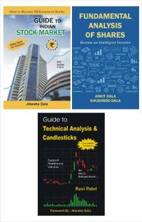 COMBO : Guide To Indian Stock Market + Fundamental Analysis Of Shares + Guide To Technical Analysis & Candlesticks