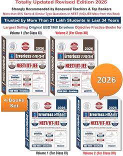 UBD 1960 Errorless Bhautiki (Physics Hindi) + Rasayan (Chemistry Hindi) For NEET/IIT-JEE(Main & Advanced)As Per NTA (Each Book-2 Volumes=TOTAL 4-BOOKS SET) (Paperback+Smart E-Book) Updated New Edition 2026