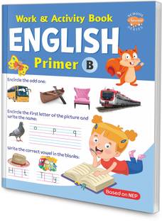 Work & Activity English Primer�B Book For Kids : English Book For Primer Kids, Young Learners Books For Kids, English Activity Book For Kids | Work & Activity Book For Kids
