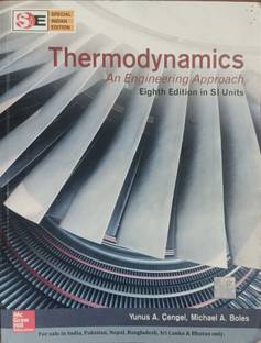 USED - SECOND HAND Thermodynamics An Engineering Approach