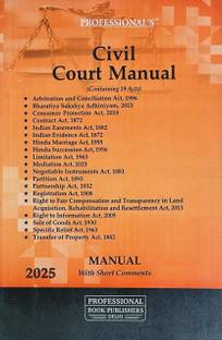 Civil Court Manual (Containing 19 Acts)