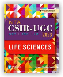 NTA CSIR – UGC NET, JRF, LS 2023 Life Sciences Includes February & September 2022 Question Papers By Pearson