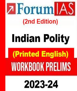 Forum IAS Work Book Prelims 2023-24 Indian Polity English Medium 2nd Edition Updated Notes (Paperback, Forum IAS)