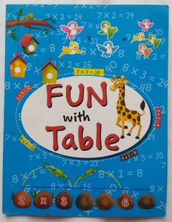FUN With TABLE Book For All Children, Kids | Multiplication Table( 2-20), Numbers & Number Names(1-100), Systems Of Numeration, Indian Currency, Months Of The Year , Early Learning Book For Kids, ETC