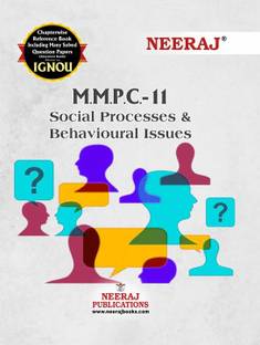 NEERAJ IGNOU 1ST YEAR MBA 2 SEMISTER Social Processes And Behavioural Issues (MMPC 011)In English Medium IGNOU - Chapter Wise Help Book Including Solved Sample Papers – Published By Neeraj Publications [Flexi Bound]