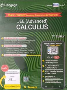 CENGAGE JEE ADVANCED CALCULUS 3rd EDITION WITH DPP BOOKLET
