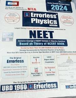 NTA Errorless Physics Vol-1 NEET Based On Theory Of NCERT Book 2024