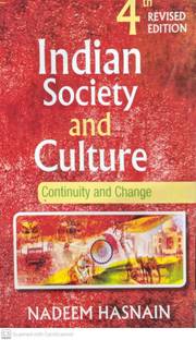 Indian Society And Culture Continuity And Change