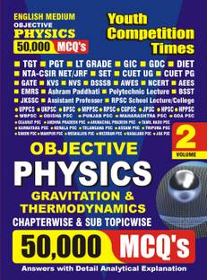 2023-24 TGT/PGT/GIC Physics Gravitation & Thermodynamics 50,000 MCQ Vol.02 Solved Papers