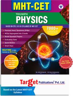 MHT-CET Triumph Physics Book | Includes Chapterwise MCQs | Based On 11th And 12th Syllabus Of Maharashtra State Board