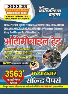 Automobile Trade Chapterwise Solved Papers For DRDO RRB BHEL NTPC CRPF