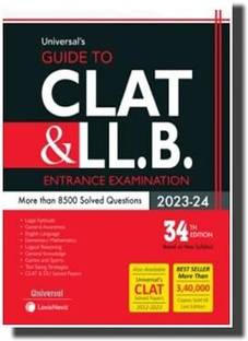 Universal's Guide To CLAT & LLB | Lexis Nexis 34th Edition 2023 Paperback – 1 January 2023