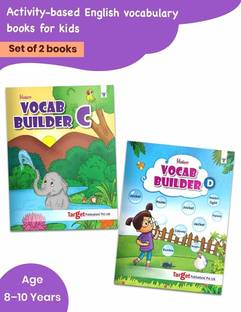 English Vocabulary Books For 5 To 10 Year Old Kids ( C & D ) | Vocab Builder With Colourful Pictures And Activities For Children | Learn English Speaking And Writing | Set Of 2 Books