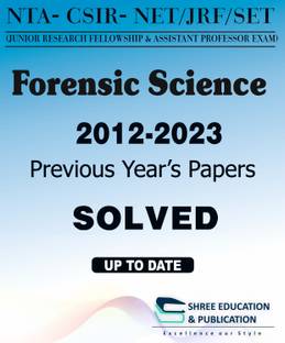 Nta Ugc Net FORENSIC SCIENCE Previous Year Paper Book | To Upto Date